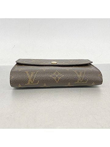 Louis Vuitton Louis Vuitton Tri-fold Wallet Monogram Portefeuille Alexandra M60047 Brown Women's (view 2)