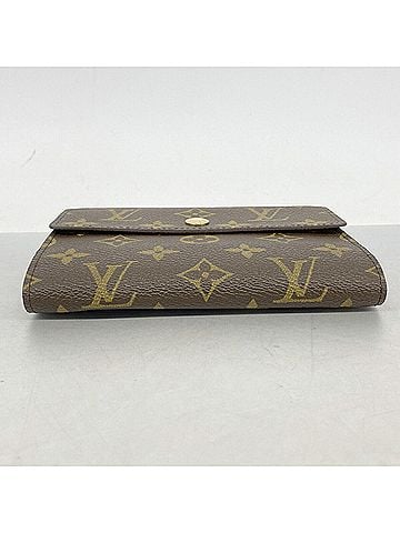 Louis Vuitton Louis Vuitton Tri-fold Wallet Monogram Portefeuille Alexandra M60047 Brown Women's (view 2)