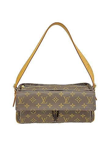 Louis Vuitton Louis Vuitton Monogram Vivacite MM Shoulder Bag M51164 Brown Women's (view 1)