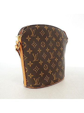 Louis Vuitton Louis Vuitton Monogram Druot Shoulder Bag M51290 Brown Women's (view 2)