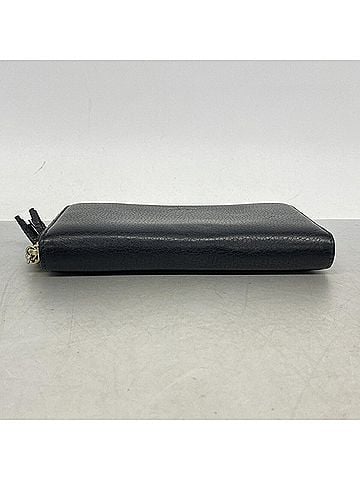 Gucci Gucci Bamboo Long Wallet 307984 Leather Black Women's (view 2)