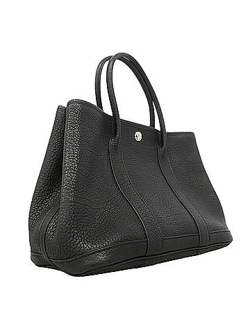 Hermès Hermes Garden TPM Tote Bag, Negonda Black, ?N stamp, Women's. (view 2)
