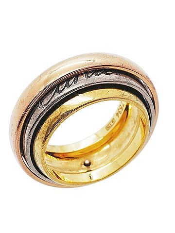 Cartier Cartier Trinity Must Essence Ring, available in 18K Yellow Gold, White and Pink size #49 (Women's). (view 1)