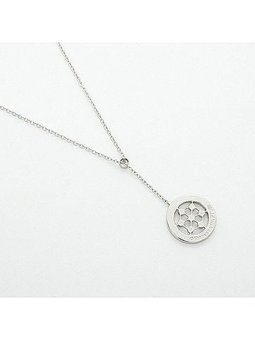 Tiffany & Co. Tiffany &amp; Co. Voile Circle Necklace, Platinum 950, Diamond, Women's (view 2)