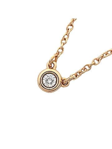 Tiffany & Co. Tiffany &amp; Co. By the Yard Necklace, 1PD (18K Pink Gold) Diamond, Women's (view 1)