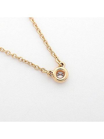 Tiffany & Co. Tiffany &amp; Co. By the Yard Necklace, 1PD (18K Pink Gold) Diamond, Women's (view 2)