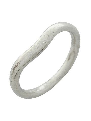 Tiffany & Co. Tiffany &amp; Co. Curved Band Ring, Platinum 950, Women's (view 1)