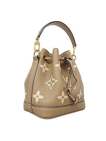 Louis Vuitton Louis Vuitton Monogram Empreinte Bicolor Nano Noe Handbag M46291 Tourtrell Crème 2-way bag for women (view 2)