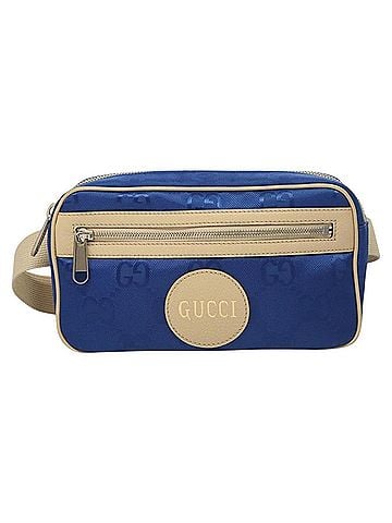 Gucci Off The Grid Belt Gg Econyl Blue Canvas Shoulder Bag Bag (view 1)