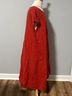bryn WALKER 100% Linen Red Orange Active Dress Size M - photo 4