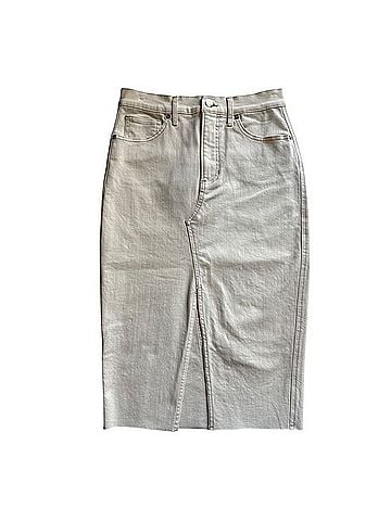 Veronica Beard Breves Midi Skirt Denim Skirt (view 1)