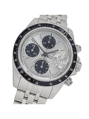 Tudor Tudor Prince Date Chronotime 79260 Men's Watch, Brand Name, Automatic Movement, Stainless Steel (SS), Silver (view 1)
