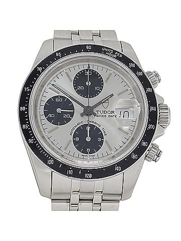 Tudor Tudor Prince Date Chronotime 79260 Men's Watch, Brand Name, Automatic Movement, Stainless Steel (SS), Silver (view 2)