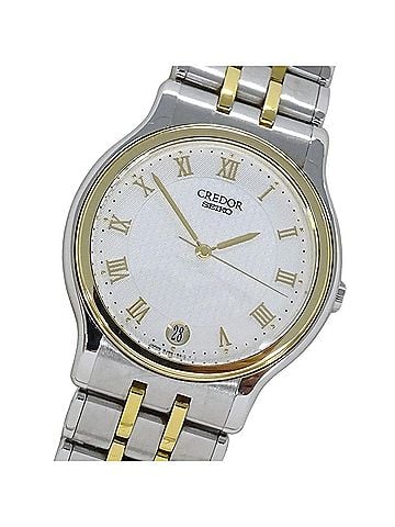 Seiko Seiko Credor 8J86-6A00 GCAZ004 Men's Watch, Brand Name, Date, Quartz, Stainless Steel (SS), 18KT Bezel (view 1)