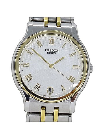Seiko Seiko Credor 8J86-6A00 GCAZ004 Men's Watch, Brand Name, Date, Quartz, Stainless Steel (SS), 18KT Bezel (view 2)
