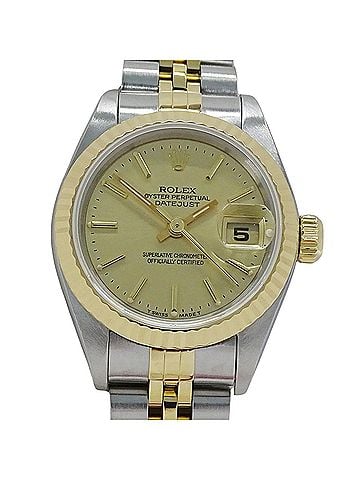Rolex Rolex Datejust 69173 W-serial, Ladies' Automatic Watch, Stainless Steel (SS) and Gold (YG) Combination. (view 2)