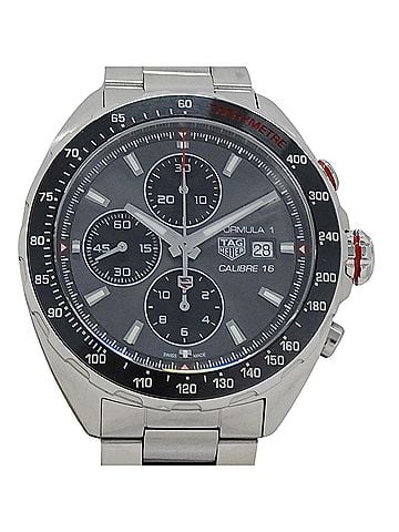 TAG Heuer TAG Heuer Formula 1 CAZ2012 BA0876 Men's Watch, Brand Name, Caliber 16, Date, Automatic Movement, Stainless Steel (SS), Silver/Gray (view 2)