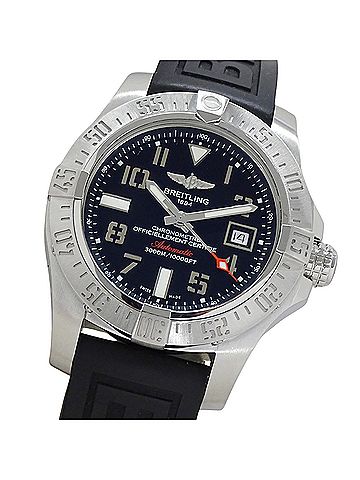 Breitling Breitling Avenger II Seawolf A17331 Men's Watch, Brand, Date, Automatic Movement, Stainless Steel (SS), Rubber Strap (view 1)