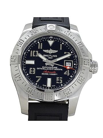 Breitling Breitling Avenger II Seawolf A17331 Men's Watch, Brand, Date, Automatic Movement, Stainless Steel (SS), Rubber Strap (view 2)