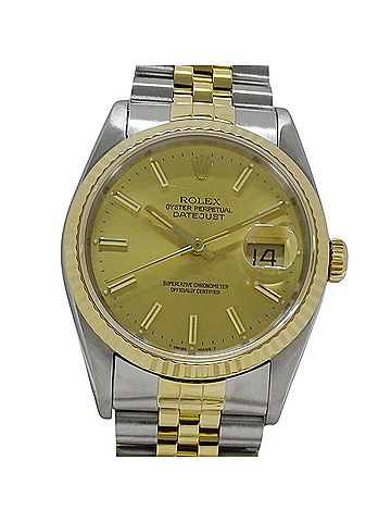 Rolex Rolex Datejust 16233 X-serial Men's Watch, Brand Name, Automatic Movement, Stainless Steel (SS) and Gold (YG) Combination (view 2)