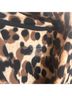 Cuddl Duds Animal Print Brown Black Tan Button-Down Shirt Size L - photo 3