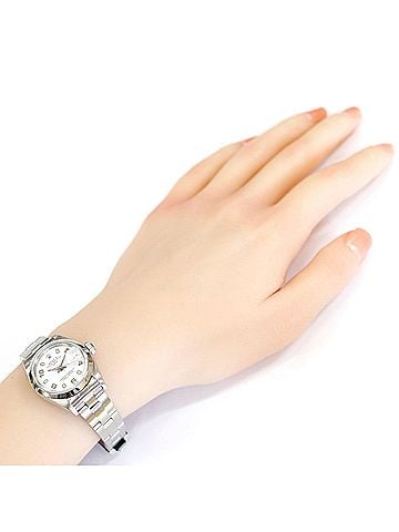 Rolex Rolex Date Oyster Perpetual Watch, Stainless Steel, 79160, Automatic Winding, Overhauled, Polished, P-serial number, Ladies', ROLEX, Arabic Numerals (view 2)
