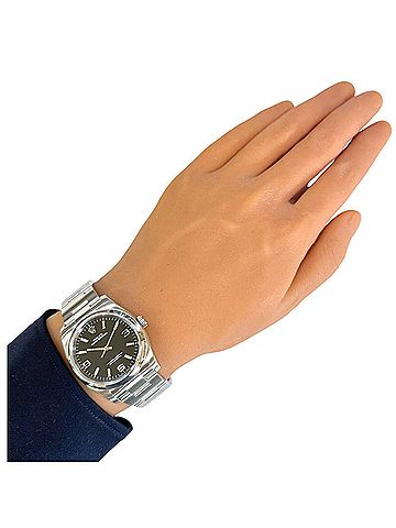 Rolex Rolex Oyster Perpetual Watch, Stainless Steel, 116000, Automatic Winding, Overhauled, Polished, Random Serial Number (Manufactured after 2010), Men's, Pink Indices (view 2)