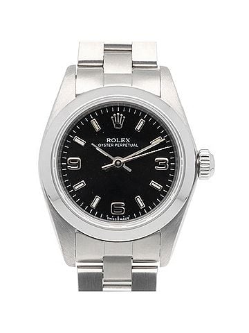 Rolex Rolex Oyster Perpetual Wristwatch, Stainless Steel, 76080, Automatic Winding, Overhauled, Polished, K-serial number, Ladies' ROLEX (view 1)