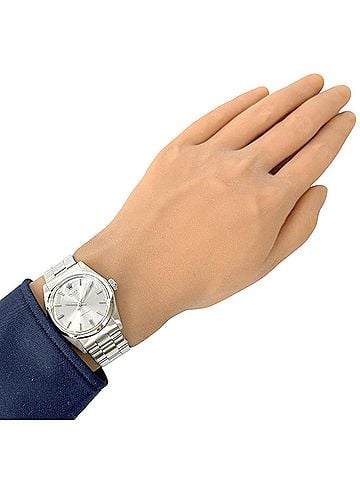 Rolex Rolex Precision Oyster Wristwatch, Stainless Steel, 6426, Manual Winding, Polished, Serial Number 22, Men's, ROLEX, Winding (view 2)