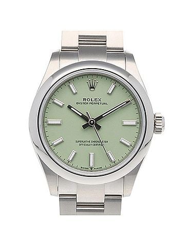 Rolex Rolex Oyster Perpetual Watch, Stainless Steel, Automatic Winding, Overhauled and Polished, Men's/Women's. (view 1)
