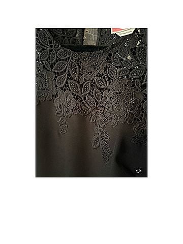Kate Spade New York Ribbon Lace Appliqué Cocktail Dress (view 2)