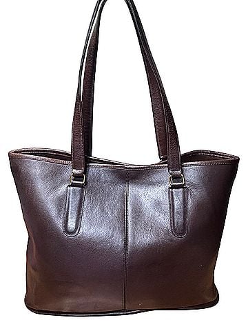 Coach Leather Tote (view 2)