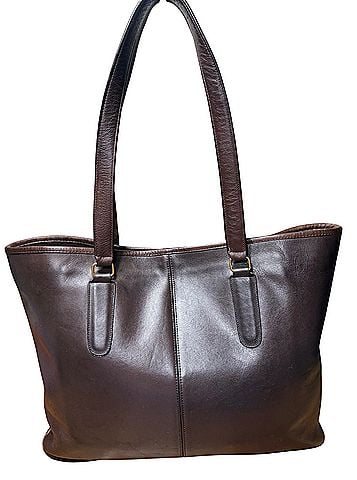 Coach Leather Tote (view 1)