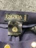 Escada Blue Escada Wool Pants Size 10 - photo 4