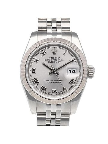 Rolex Rolex Datejust Oyster Perpetual Wristwatch, Stainless Steel, 179174, Automatic Winding, Overhauled, Polished, Z Serial Number, Ladies' Model. (view 1)