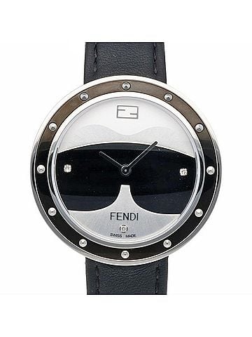 Fendi Fendi My Way Watch, Stainless Steel, Quartz, F363031611D1, Men's/Women's, with 3 Diamonds (view 1)