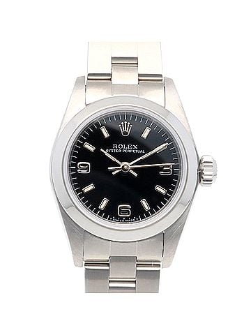 Rolex Rolex Oyster Perpetual Wristwatch, Stainless Steel, 67180, Automatic Winding, Overhauled, Polished, U-serial, Ladies' ROLEX (view 1)