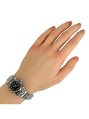 Rolex Rolex Oyster Perpetual Wristwatch, Stainless Steel, 67180, Automatic Winding, Overhauled, Polished, U-serial, Ladies' ROLEX (view 2)