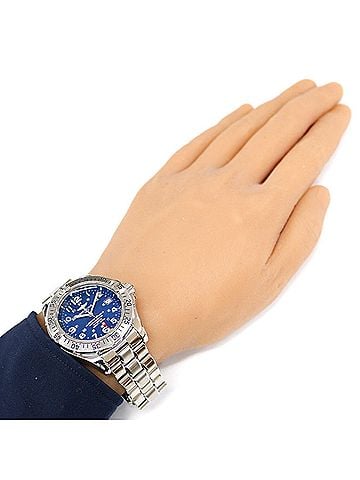 Breitling Breitling Superocean Wristwatch, Stainless Steel A183C89PFA, Automatic Winding, Overhauled and Polished, Men's, BREITLING, Item with Minor flaws, Not Waterproof (view 2)