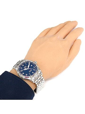 IWC Schaffhausen IWC Schaffhausen Pilot's Watch Mark 18 Wristwatch, Stainless Steel, IW327016, Automatic Winding, Overhauled, Polished, Men's Watch. (view 2)