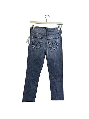 Mother The Rascal Ankle Fray Jeans (view 2)