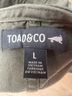 Toad & Co Solid Green Casual Dress Size L - photo 4