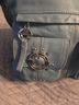 Stone Mountain 100% Leather Solid Blue Shoulder Bag One size - photo 7