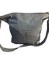 Stone Mountain 100% Leather Solid Blue Shoulder Bag One size - photo 2