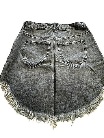 Free People Denim Skirt (view 2)