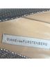 Diane von Furstenberg Animal Print Black Silver Heels Size 10 - photo 8