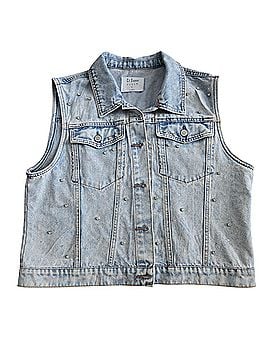 Ci Sono Jewel Denim Vest (view 1)