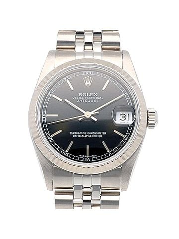 Rolex Rolex Datejust Oyster Perpetual Wristwatch, Stainless Steel, 68274, Automatic Winding, Overhauled, Polished, U-serial number, Men's/Women's. (view 1)
