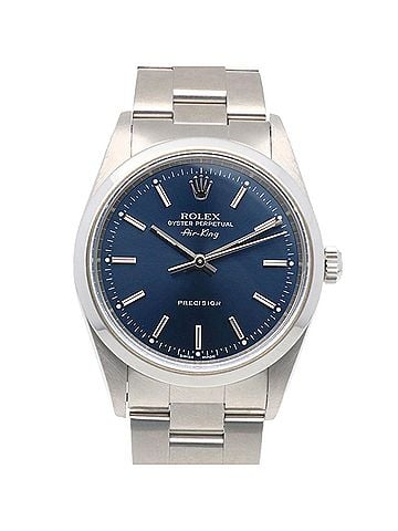 Rolex Rolex Air-King Oyster Perpetual Wristwatch, Stainless Steel, 14000M Water Resistance, Automatic Winding, Overhauled, Polished, K-serial number, Men's ROLEX (view 1)