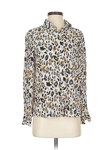 & Other Stories &amp; Other Stories Long Sleeve Silk Top (view 1)